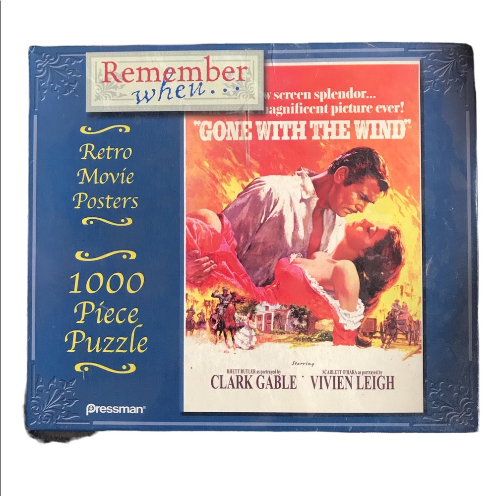 GONE WITH THE WIND PUZZLE